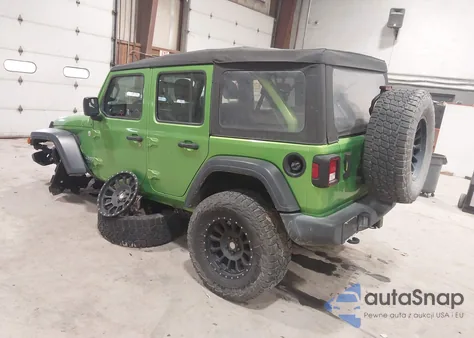 2019 Jeep Wrangler Unlimited Sport 4X4 из США, поврежденный, VIN 1C4HJXDG4KW560734
